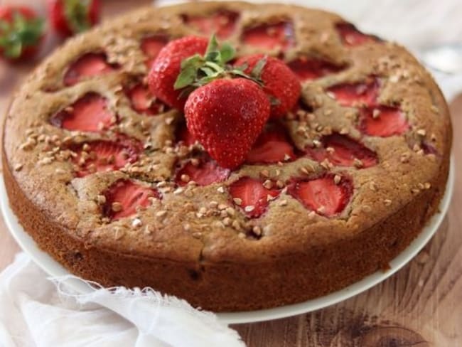 Gateau Moelleux Aux Fraises Recette Par Allergique Gourmand