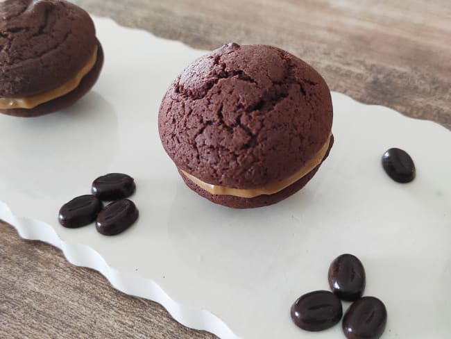 Whoopies au café pour le goûter