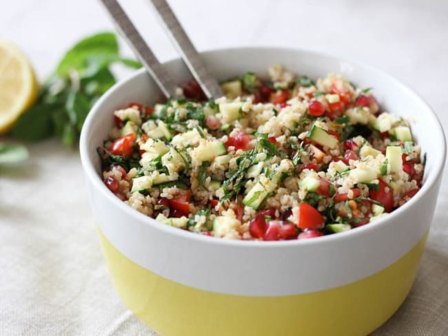 Taboulé de boulghour à la grenade : 100% fraicheur !