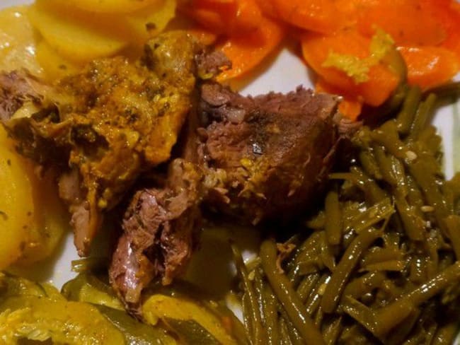 Recette Epaule d'agneau à la vapeur et cumin à la marocaine