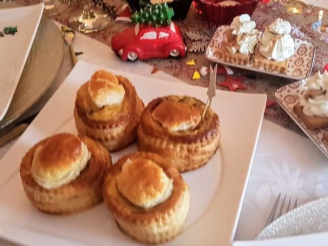 Recettes de vols au vent par VEB : Vols au vent de volaille et crème de ...