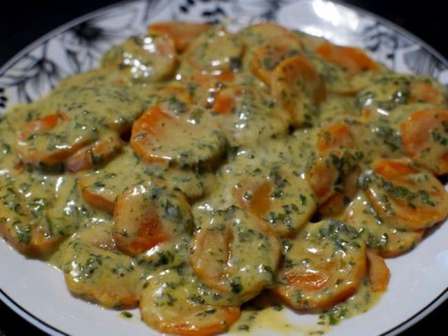 Carottes à la crème