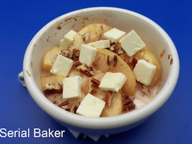 Recette Pêche rôtie à la feta