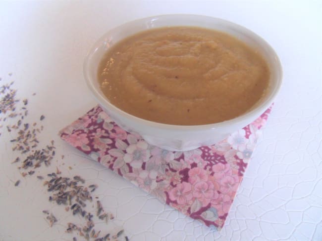 Compote de pommes à la lavande, avec ou sans Thermomix