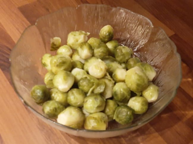 Cuisson des choux de Bruxelles à l'autocuiseur en 8 minutes - Recette
