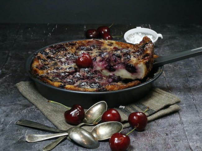Le clafoutis aux cerises du Limousin - Recette par épicétout