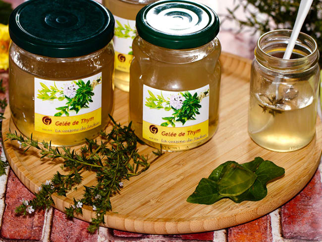 Gelée de thym - Recette par Jackie
