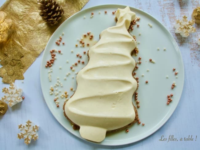 Ou pourquoi pas par un délicieux cheesecake aux poires et spéculoos relooké pour les fêtes !