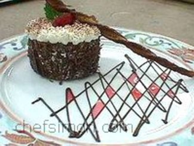 Foret Noire Gateau Au Chocolat Et Aux Fruits Rouges Recette De Foret Noire En Portions Individuelles Recette Par Chef Simon