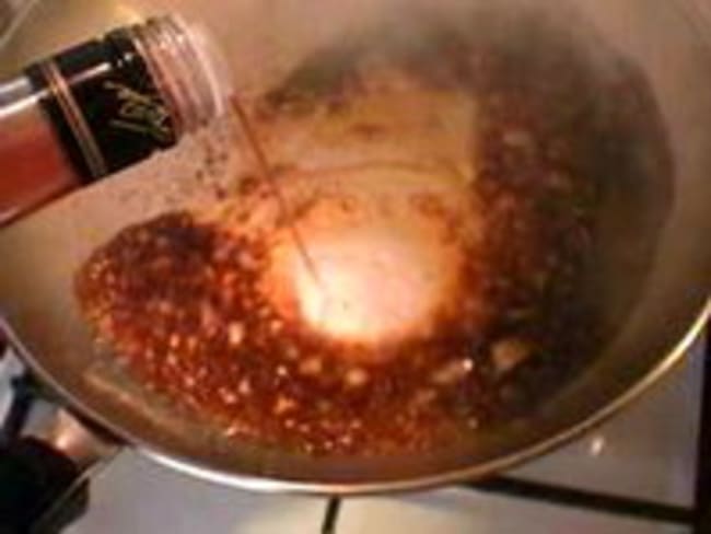 Gastrique de base pour sauces aigre douces