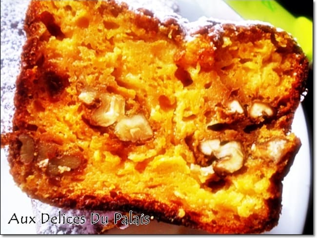 Cake Gateau Au Potimarron Aux Pommes Et Aux Noix Recette Par Auxdelicesdupalais