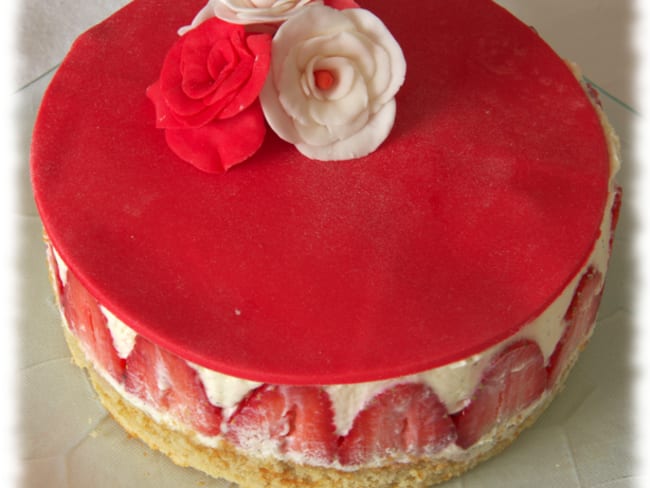 Le Fraisier A Ma Facon Recette Par Karine Cuisine