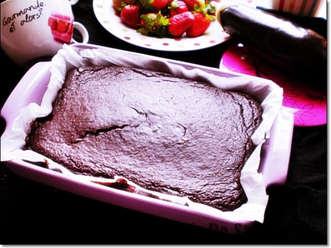 Fondant Au Chocolat A La Puree D Aubergine Recette Par Auxdelicesdupalais