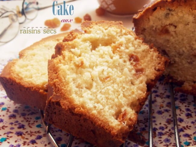 Cake Facile Aux Raisins Secs Recette Par Mes Inspirations Culinaires