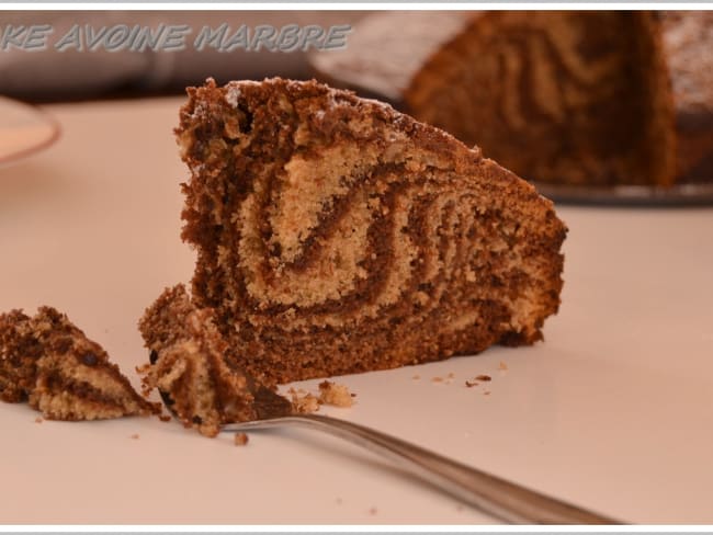 Quatre Quarts Marbre Chocolat A La Farine D Avoine Selon Nathalie Beauvais Recette Par Domie