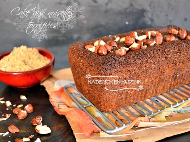 Cake Sain Aux Noisettes Bio Torrefiees Et Sucre Rapadura Recette Par Kaderick