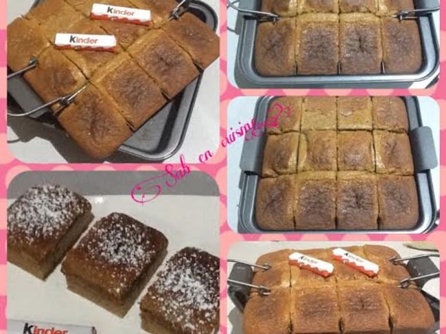 Gateau Moelleux Au Kinder Recette Par Sab En Cuisine