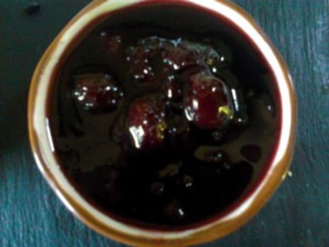 Confiture De Cerises Noires Recette Par Bulle 8030