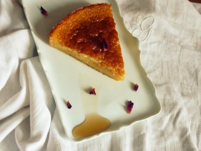 Gateau A La Ricotta Et A L Eau De Rose Recette Par Petite Cuillere Et Charentaises