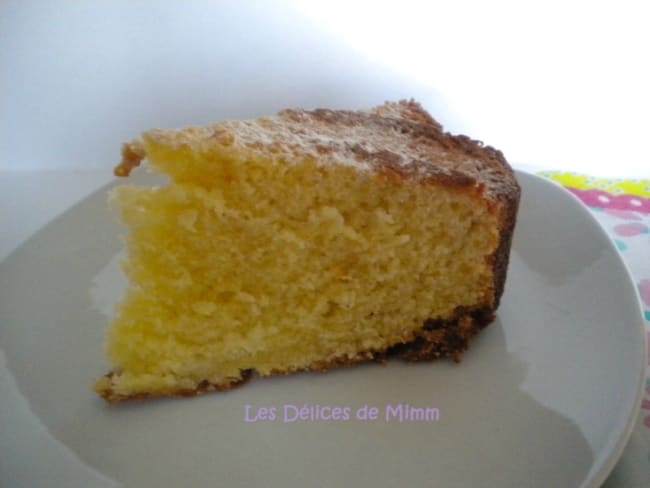 Gateau Au Yaourt Au Miel De Fleurs D Oranger Recette Par Mimm