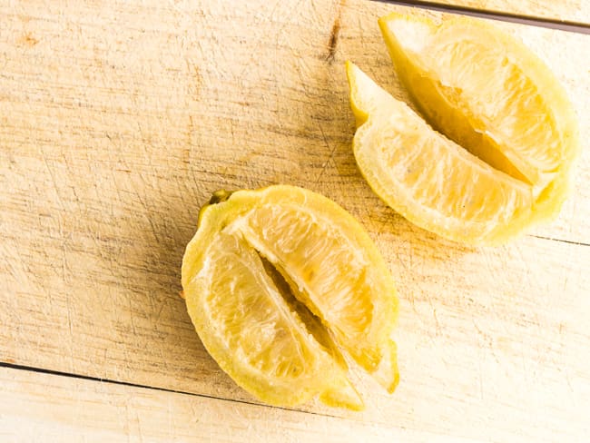 Les citrons confits au sel