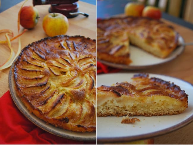 Gateau Aux Pommes 5 4 3 2 1 Recette Par Une Aiguille Dans L Potage