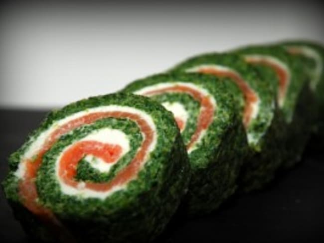 Roule Saumon Epinards Recette Par Sam Mijote
