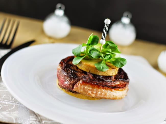 Tournedos de Canard Rossini pour vos réveillons