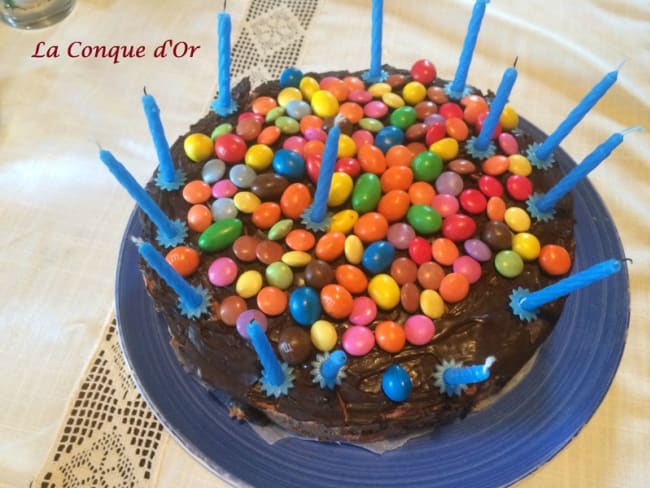 Gateau D Anniversaire Chocolat Chantilly Recette Par La Conque D Or Gateau D Anniversaire Chocolat Chantilly Recette Par La Conque D Or