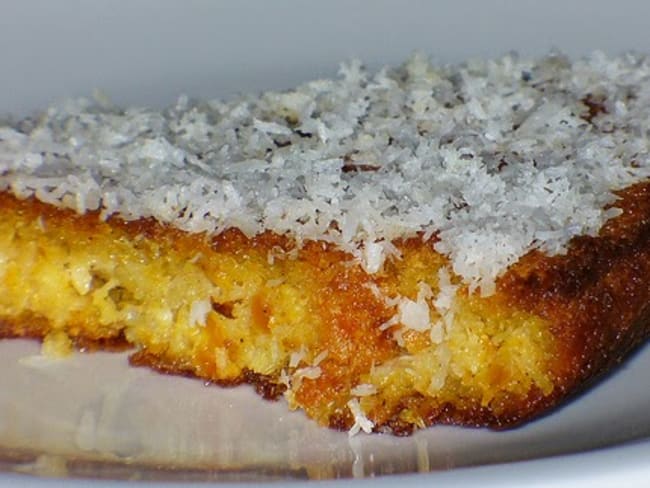 Gateau Au Manioc Et Noix De Coco Sans Gluten Recette Par Streetfood Et Cuisine Du Monde