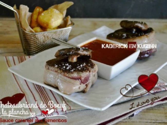 Chateaubriand De Boeuf Sauce Aux Piquillos Recette Par Kaderick