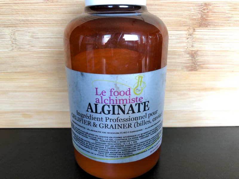 Alginate de sodium - E 401 - Additif texturant pour faire des