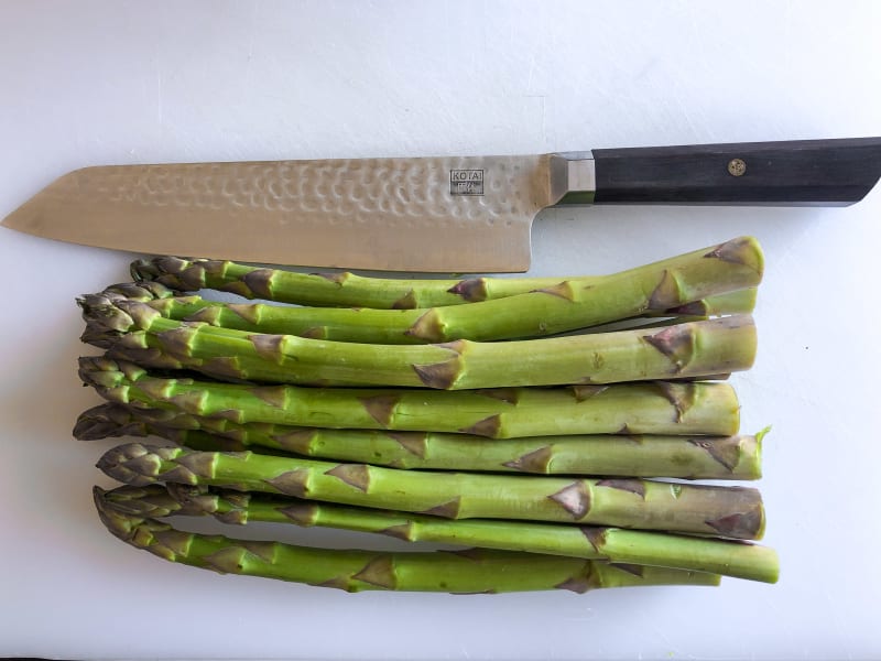 Mes couteaux de chef Santoku Kasumi et Kotai Kiritsuke