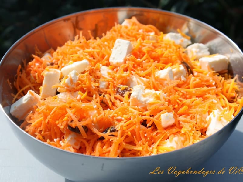 Recette Carottes râpées