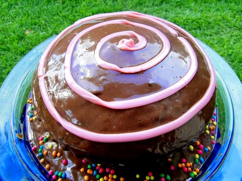 Gateau Au Chocolat Patissier Coeur De Meringue Recette Par