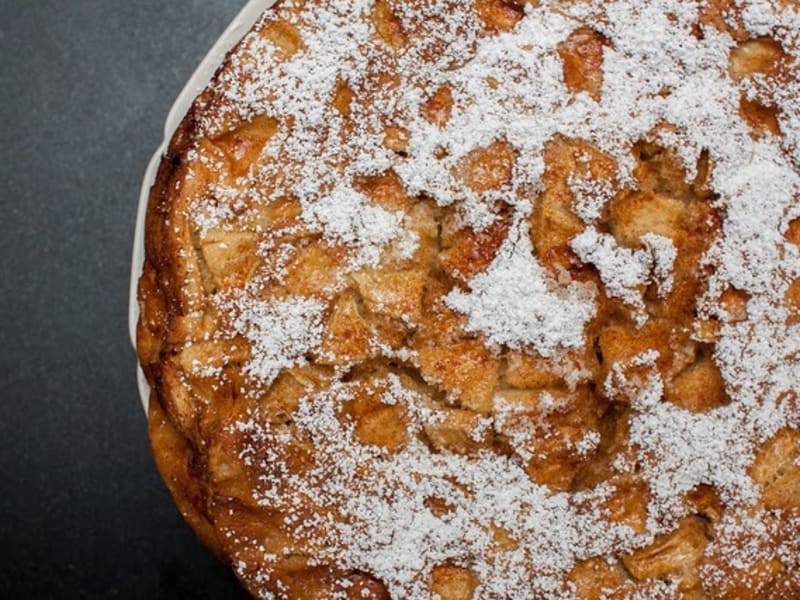 Schaleth Gateau Aux Pommes Pour Rosh Hachana Recette Par Streetfood Et Cuisine Du Monde