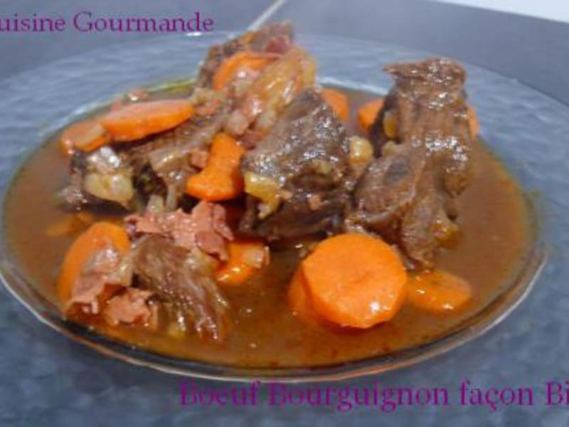 Bœuf Bourguignon Facon Bibi Recette Par Delf745