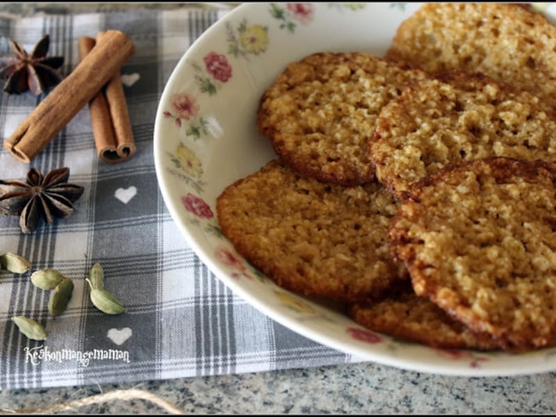 Les Havreflarn Galettes Suedoises Aux Flocons D Avoine Recette Par Keskonmangemaman