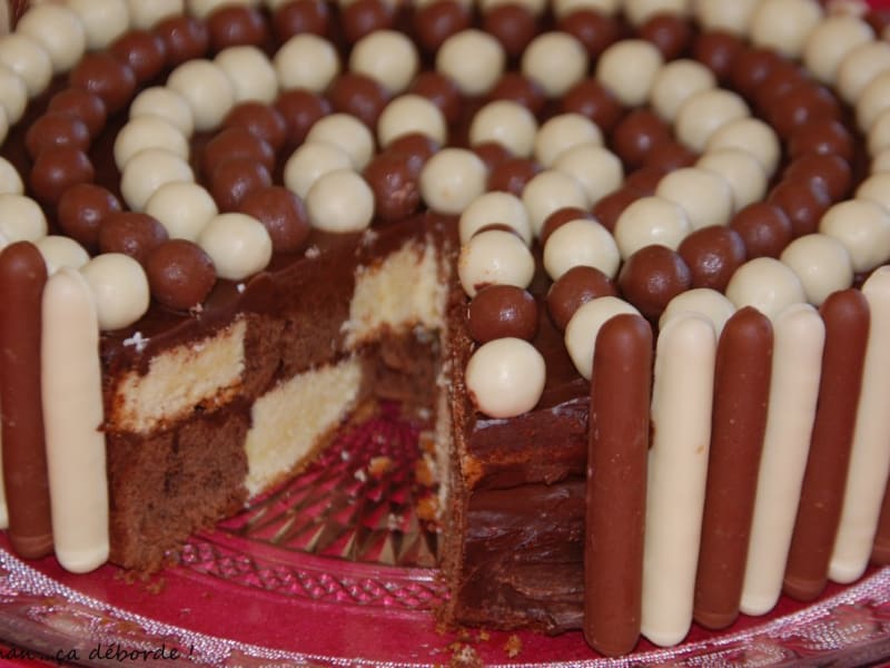 Gateau Damier Recette Par Maman Ca Deborde