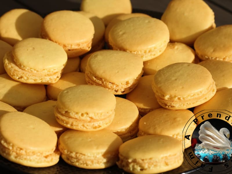 Coques à macarons - meringue italienne - recette détaillée : Il