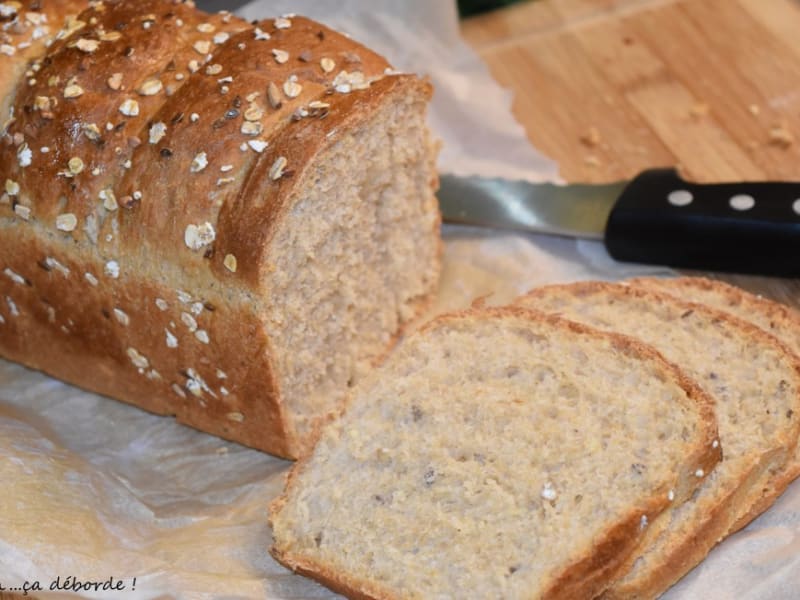 Pain de mie complet - Recette par Mamança déborde !