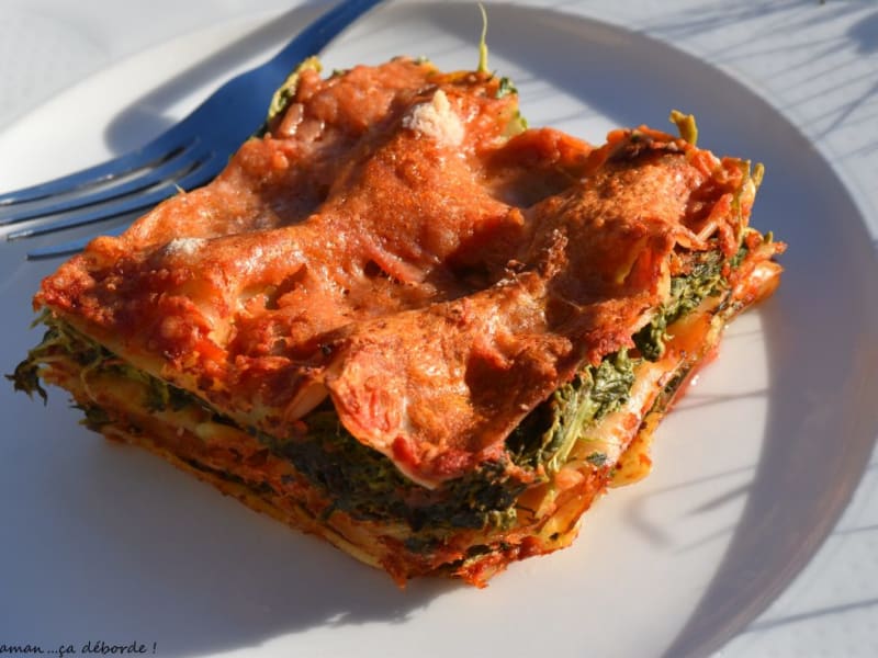 Lasagne Epinard Tomate Ricotta Recette Par Maman Ca Deborde