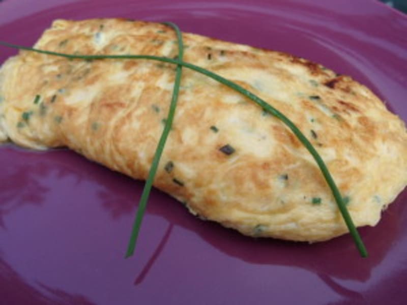Omelette Baveuse Au Fromage Recette Par Carmen