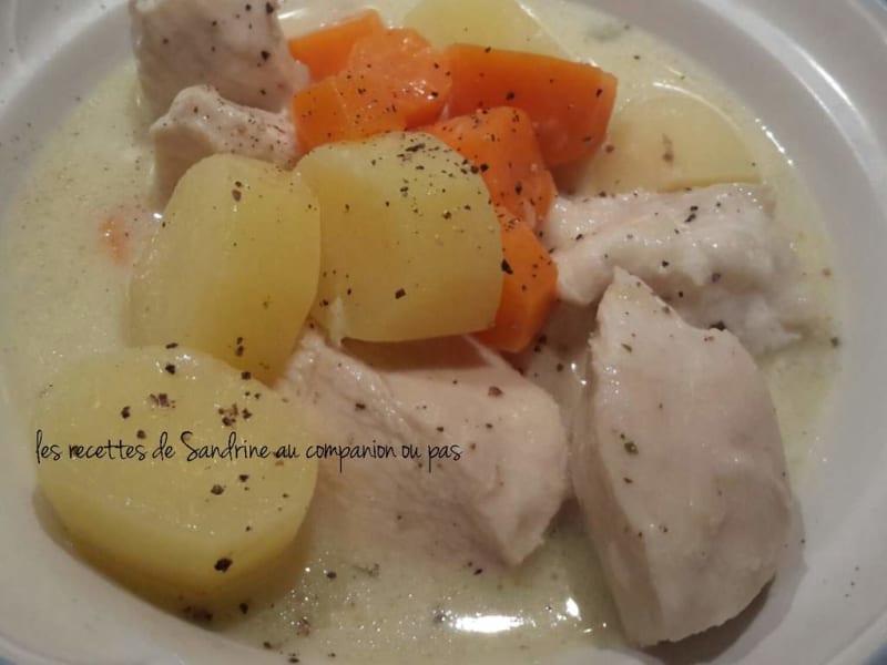 Blanquette De Poulet Recette Par Recettes Au Companion Ou Pas