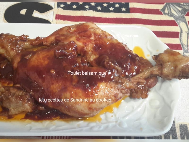 Poulet Au Vinaigre Balsamique Et Au Miel Recette Par Recettes Au