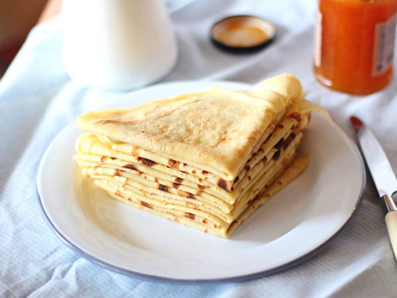 Crepes Sucrees Moelleuses Et Parfumees Au Thermomix Recette Par