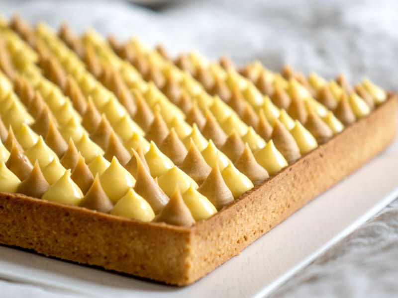 Tarte Fruit De La Passion Et Chocolat Dulcey Recette Par Empreinte Sucree