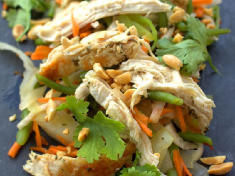 Salade De Poulet A La Vietnamienne Recette Par Humour Gloire Et
