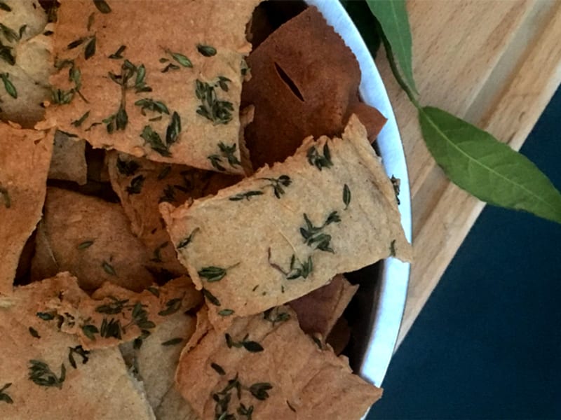 Crackers Sales Au Sarrasin Recette Par Because Gus