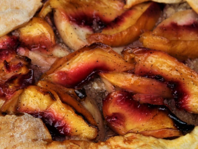 Tarte Rustique Aux Nectarines Recette Par Delicimo